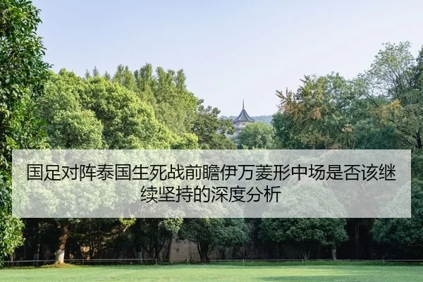 国足对阵泰国生死战前瞻伊万菱形中场是否该继续坚持的深度分析